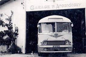 Le premier Garage de la famille Arcondeguy
